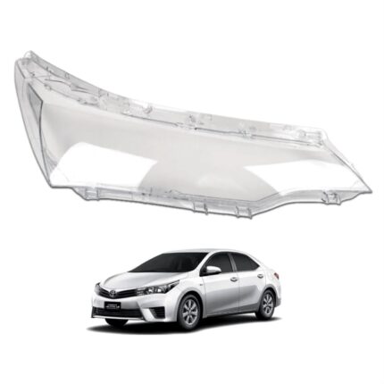 HEAD LIGHT GLASS LENS TOYOTA COROLLA 2015-2017